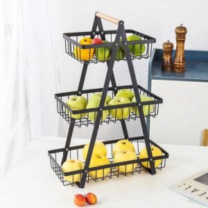 3-Layer Fruit & Vegetable Storage Basket