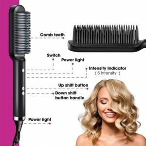 Electric Hair Straightening Brush
