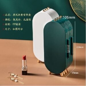 Luxury Jewelry Storage Box Organizer for Earrings Rings and Accessories