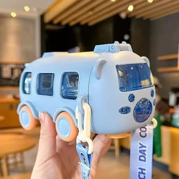 Bus Shape Kids Water Bottle