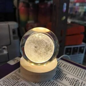 Crystal Moon Lamp