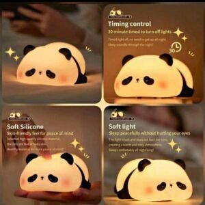 Panda Silicone LED Night Lamp