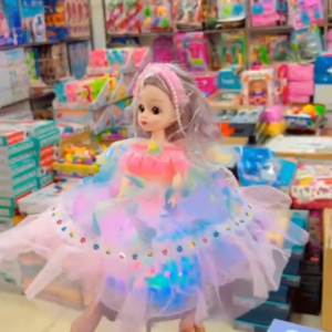 PRINCESS DOLL LED LIGHT (360 ROTATE)