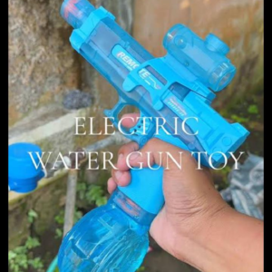 Chargeable water gun with light effect