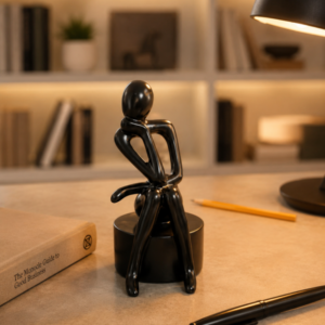 Modern Black Sitting Fig