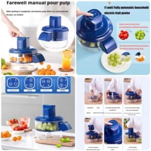 Automatic Electric Fruit Peeler / Chopper