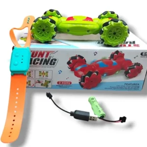 Watch car for stunt racing