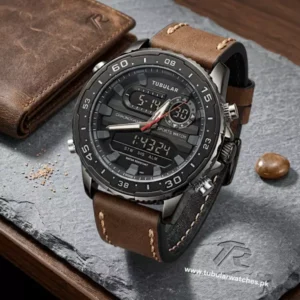 Tubular Digital and analog watch (DT-5801)