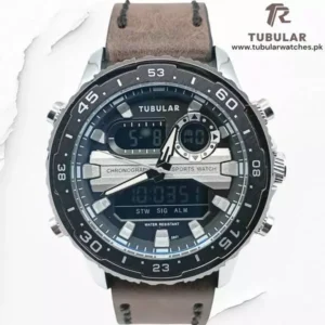 Tubular Digital and analog watch (DT-5801)