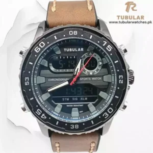 Tubular Digital and analog watch (DT-5801)