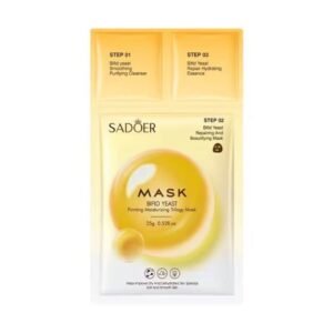 3 Steps Moisturizing Cleanser Essence Facial Sheet Mask With Vitamins, Niacinamide, Salicylic Acid,
