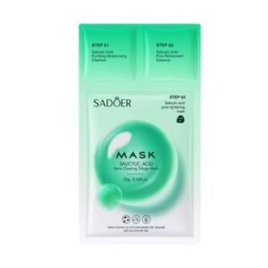 Salicylic Acid Sheet Mask Acne Treatment Three-Step Moisturizing Smooth Skin Care Facial Mask