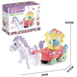 Music Carriage Horse Toy