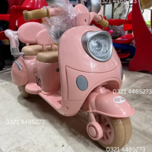 Premium Kids Foldable Electric Ride-On Scooter – 12V Battery Powered Mini Scooty with Light-Up Wheels & Adjustable T-Bar