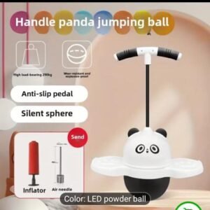 Kids Premium Pogo Ball Jumper with Handle – Cute Cartoon Rabbit Balance Hopping Board & Active Fitness Bouncer