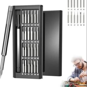 24-in-1 Precision Screwdriver Set – Magnetic Mini Repair Tool Kit for Electronics, Laptops, Phones & Eyeglasses