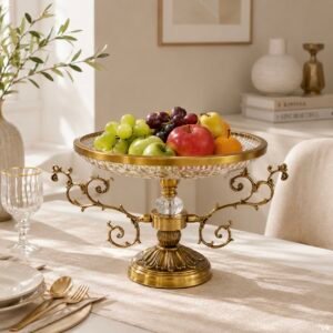 Glass/Metal Bowl (12-9)