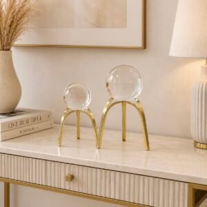 Metal/Crystal Decor