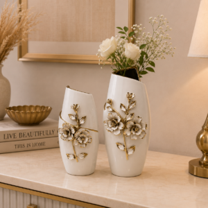 Ceramic Vase (15-9,10)