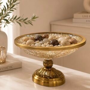 Glass/Metal Bowl (12-6)