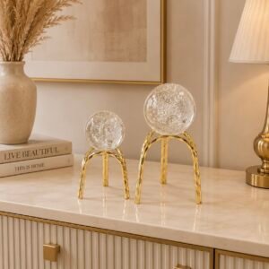 Metal/Crystal Decor