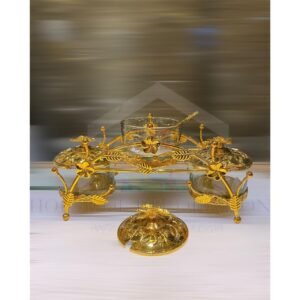 Gold Plated Metal Pot