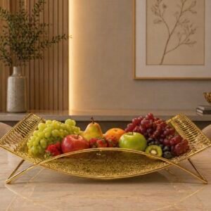 Gold Plated Metal Tray