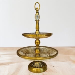 Glass/Metal Bowl (12-1)