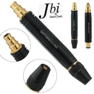 High-Pressure Adjustable Water Hose Nozzle – Brass Quick Connector Hose Sprayer for Car Wash, Garden Watering, and Outdoor Cleaning