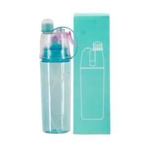 2-in-1 Portable Sports Water Bottle with Misting Spray