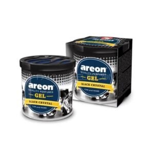 Areon Gel Can Car & Home Air Freshener – Black Crystal