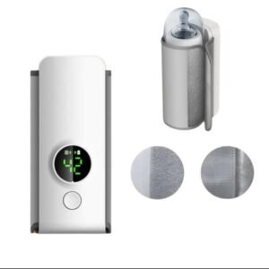 Portable Rechargeable Baby Bottle Warmer with Digital Display
